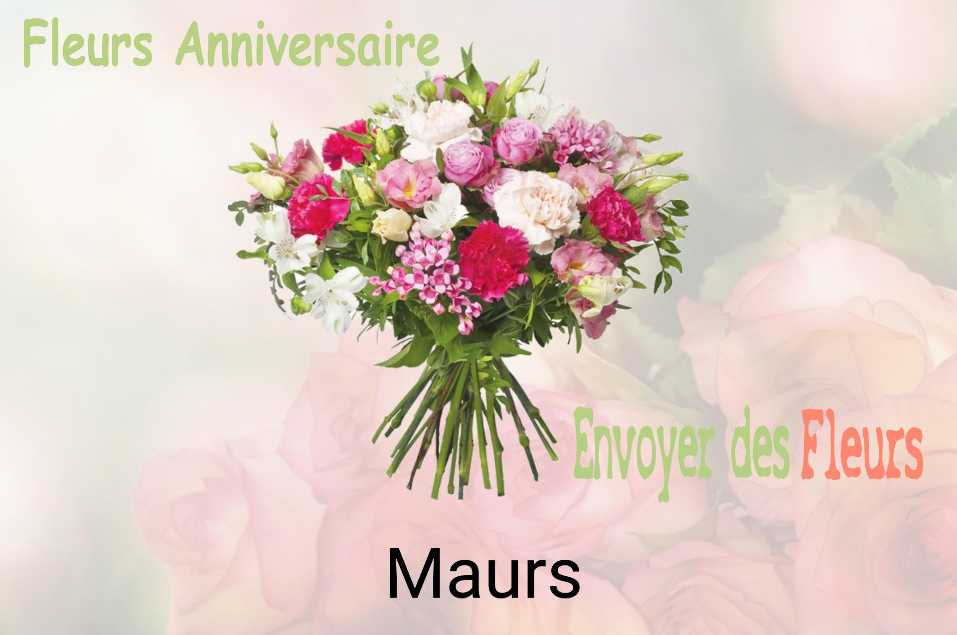 Bouquet de fleurs d’anniversaire livré à Maurs